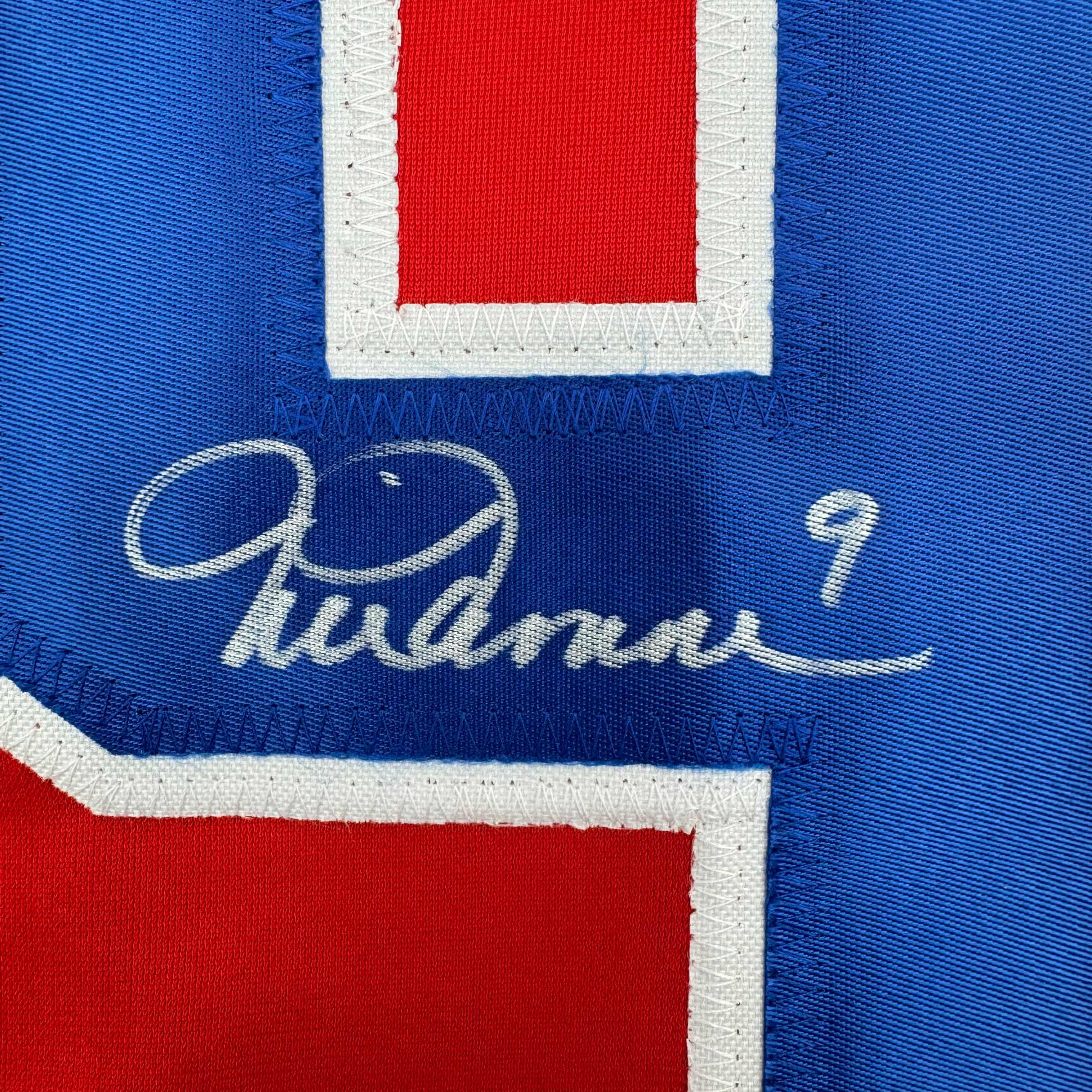 Autographed Mia Hamm Red Soccer Team USA World Cup Jersey