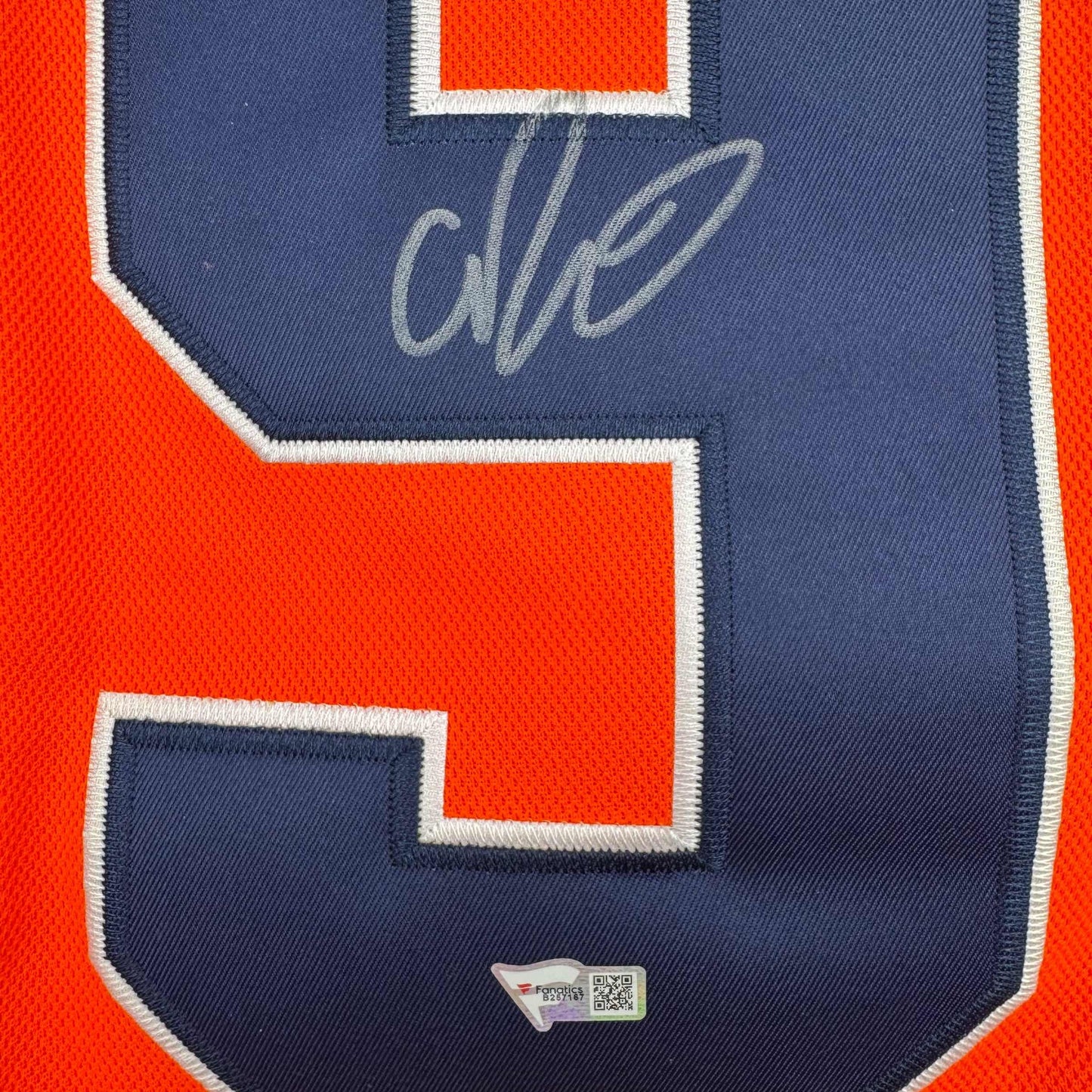 Autographed Connor McDavid Edmonton Oilers Authentic Orange Hockey Jersey