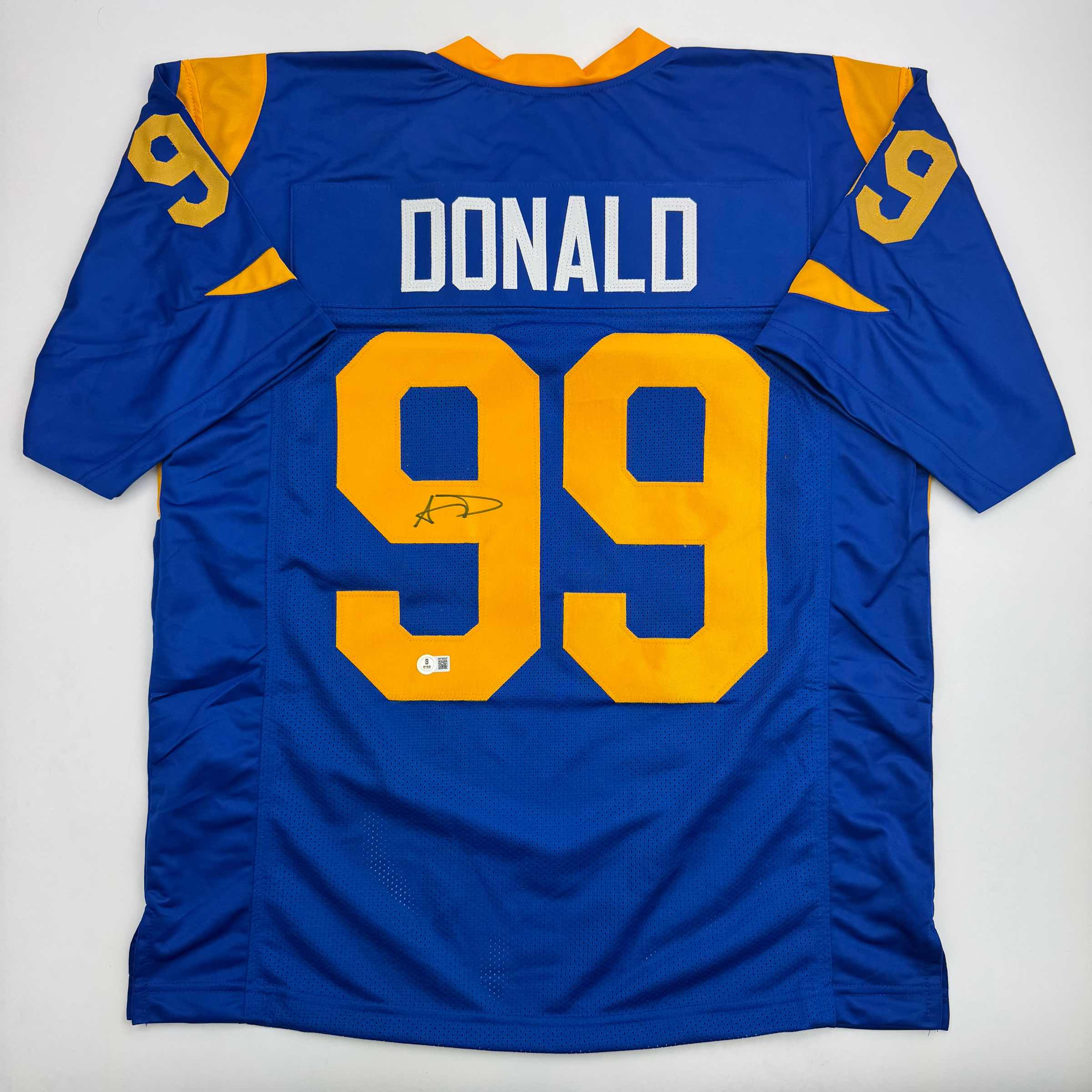 Autographed Los Angeles Aaron Donald Football Jersey