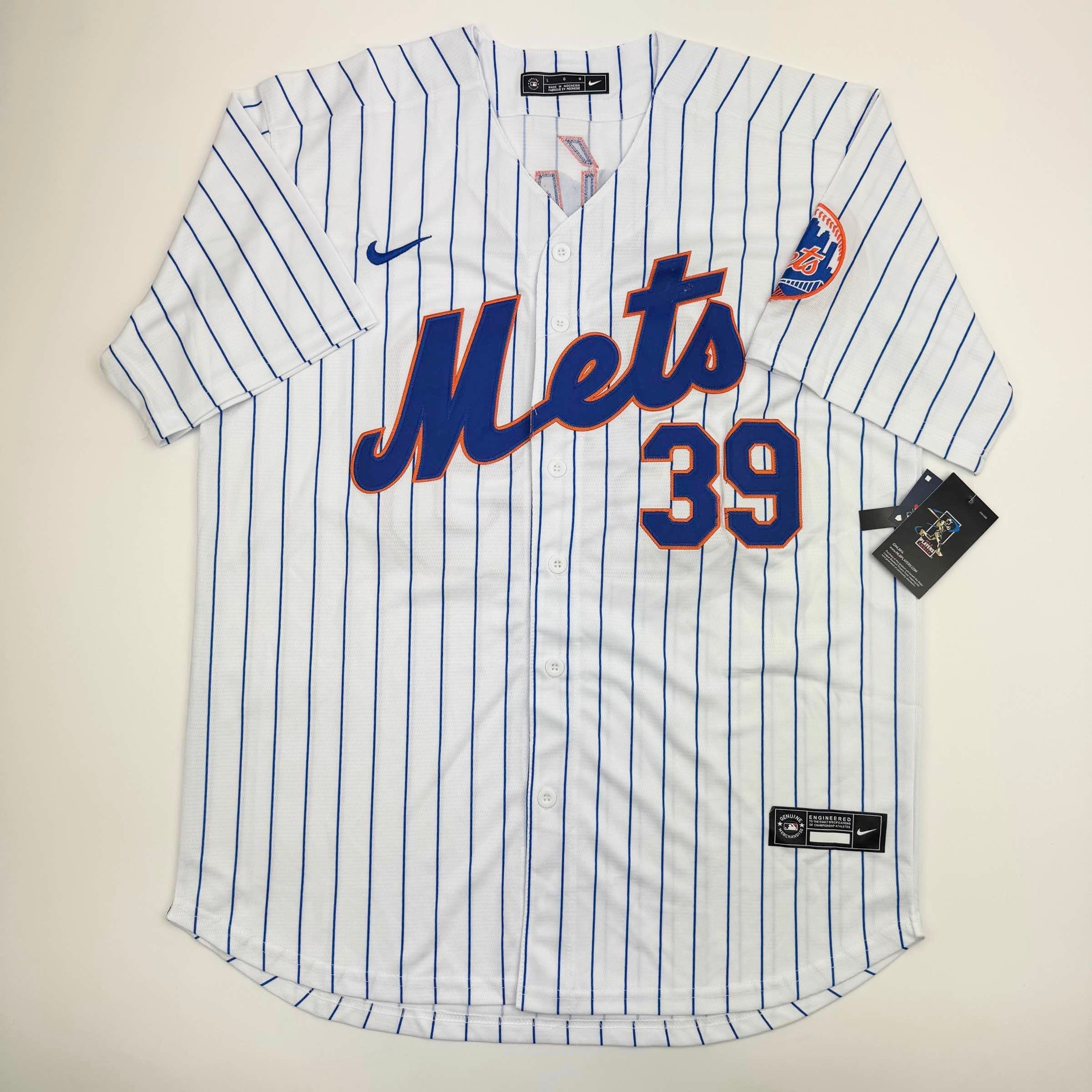 Autographed Edwin Diaz "2025 All-Star" New York Pinstripe Jersey
