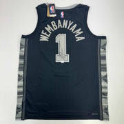 Autographed San Antonio Spurs Victor Wembanyama Statement Edition Basketball Jersey