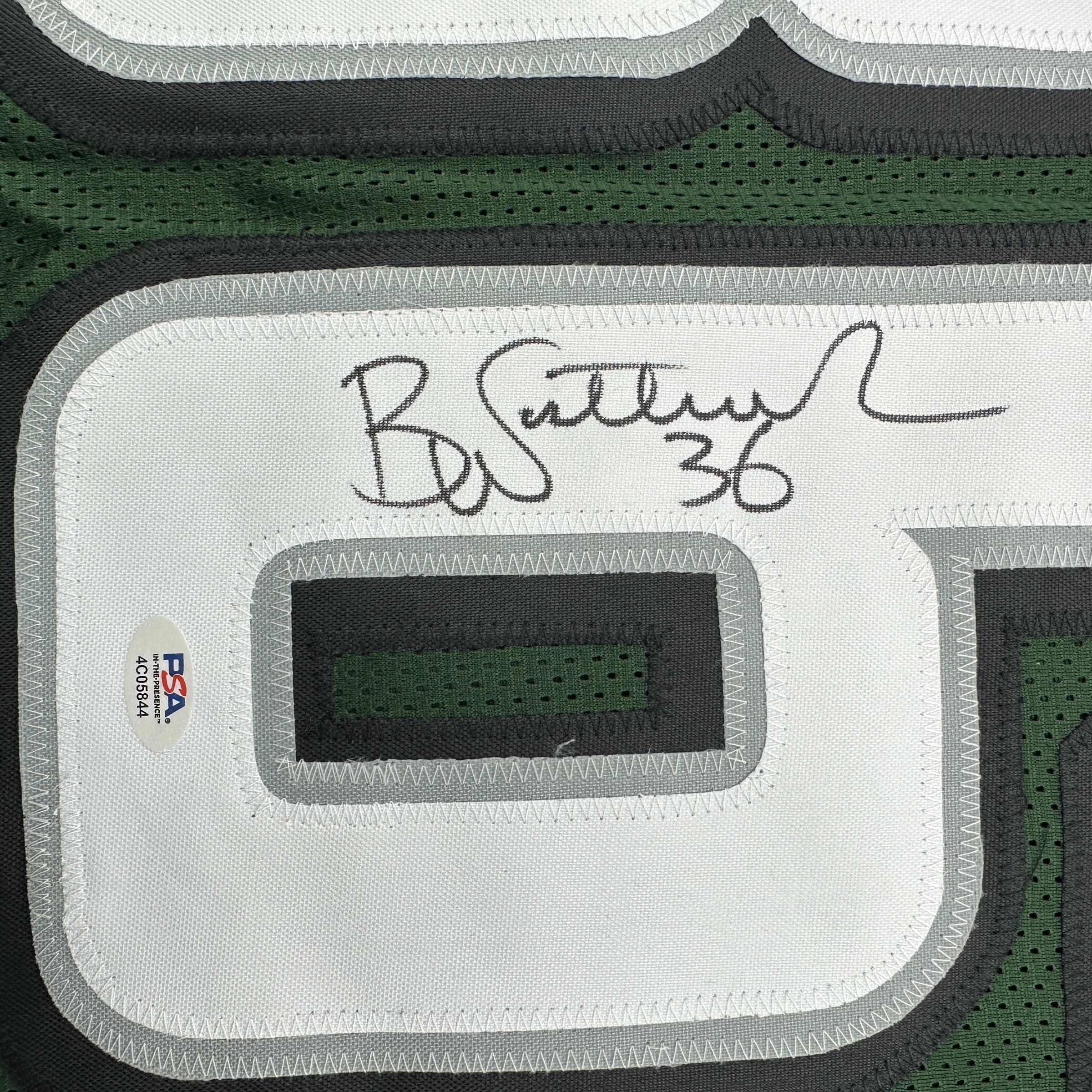 Autographed Philadelphia Eagles Brian Westbrook Green Football Jersey