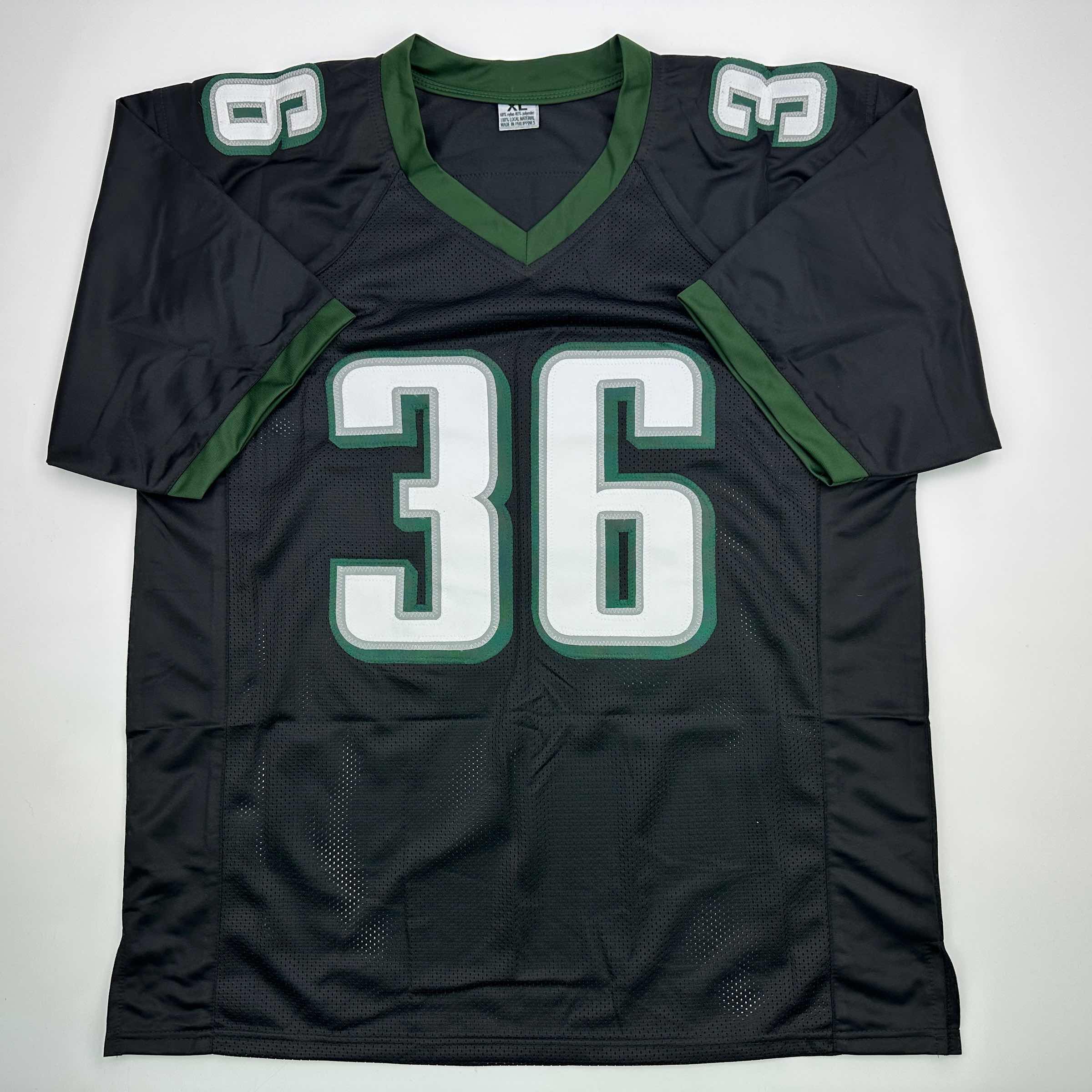 Autographed Philadelphia Eagles Brian Westbrook Black Football Jersey