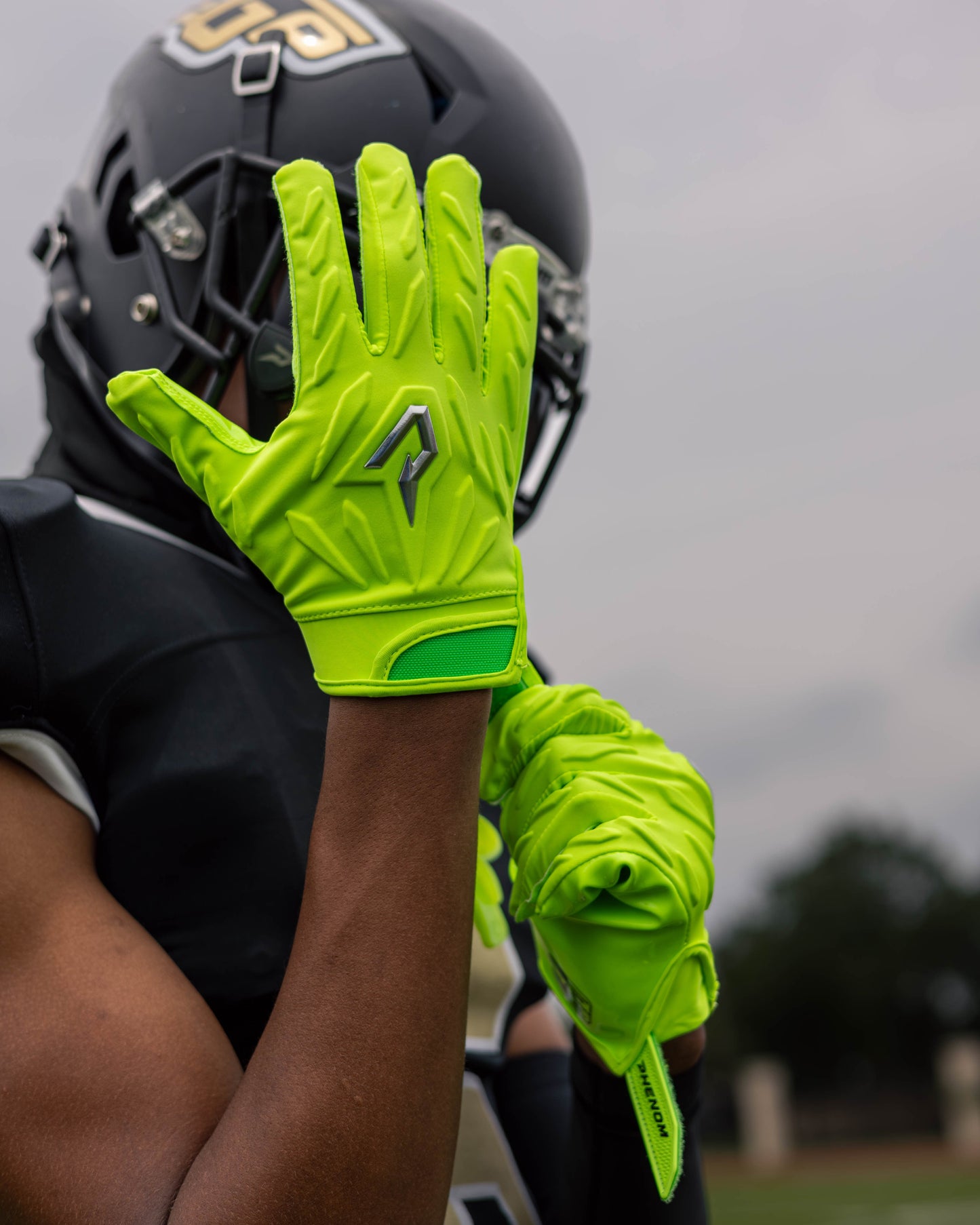 Phenom Elite Quantum Fierce Adult Padded Football Gloves