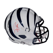Autographed Joe Burrow Cincinnati Bengals Authentic Full Size Helmet