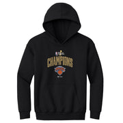 New York Knicks NBA Finals 2026 Champions WHT Kids Hoodie