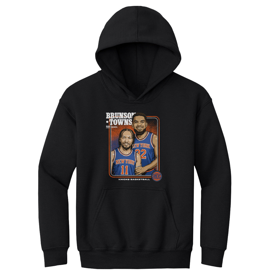 Jalen Brunson & Karl-anthony Towns New York Knicks Step Brothers Wht