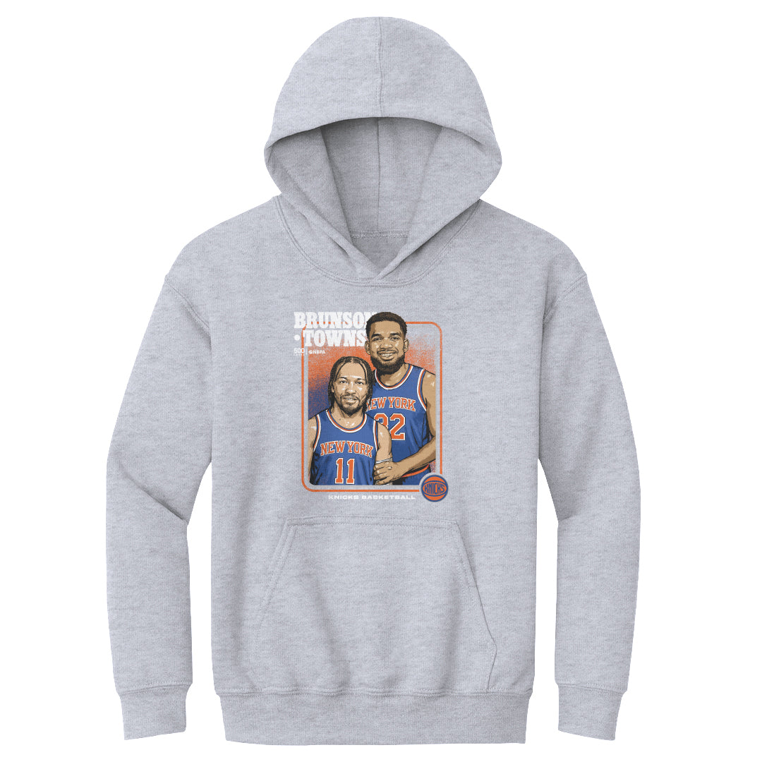 Jalen Brunson & Karl-anthony Towns New York Knicks Step Brothers Wht