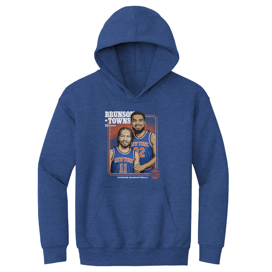 Jalen Brunson & Karl-anthony Towns New York Knicks Step Brothers Wht