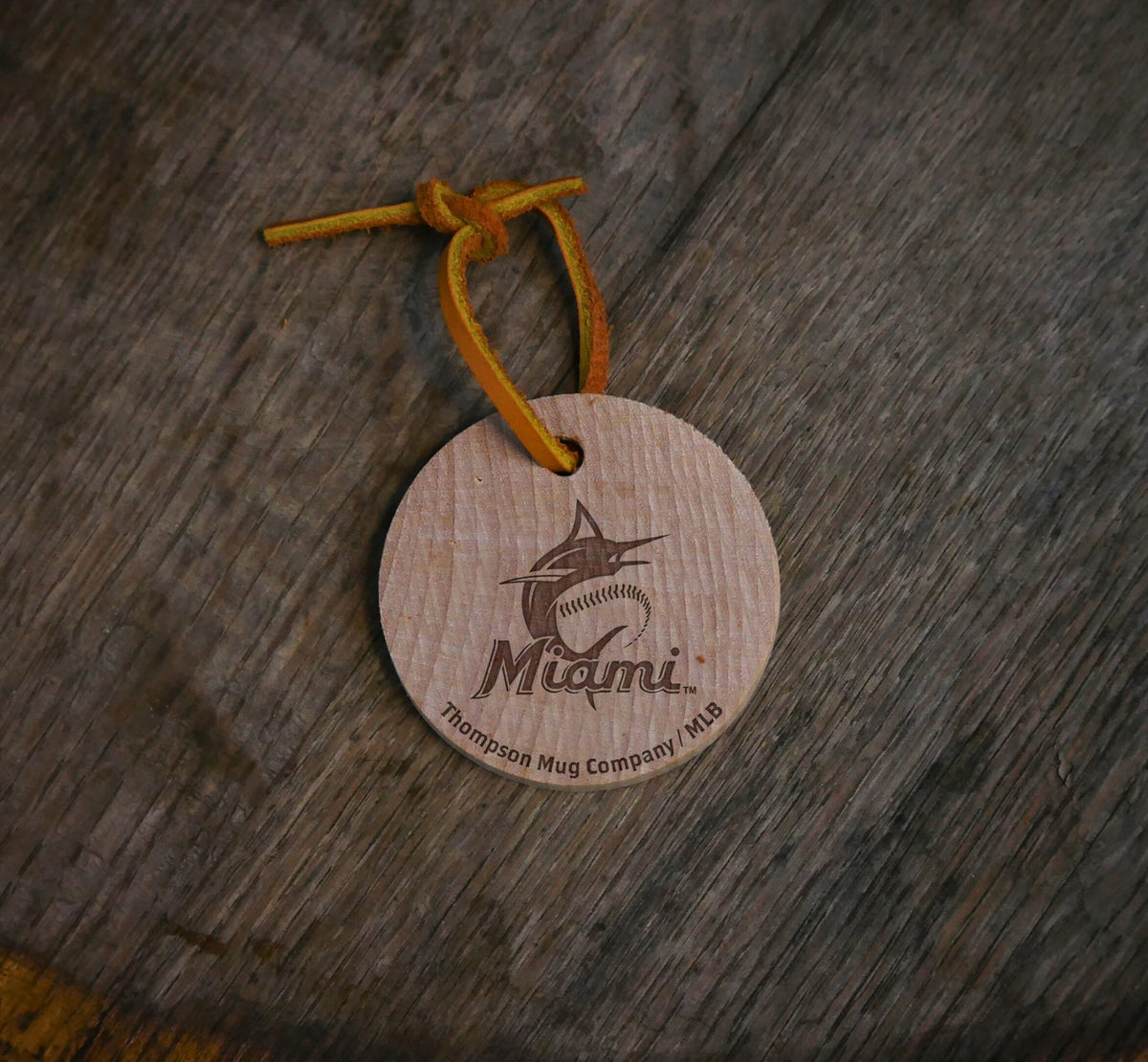 Choose From All 30 MLB Team Bat Slice | Ornaments