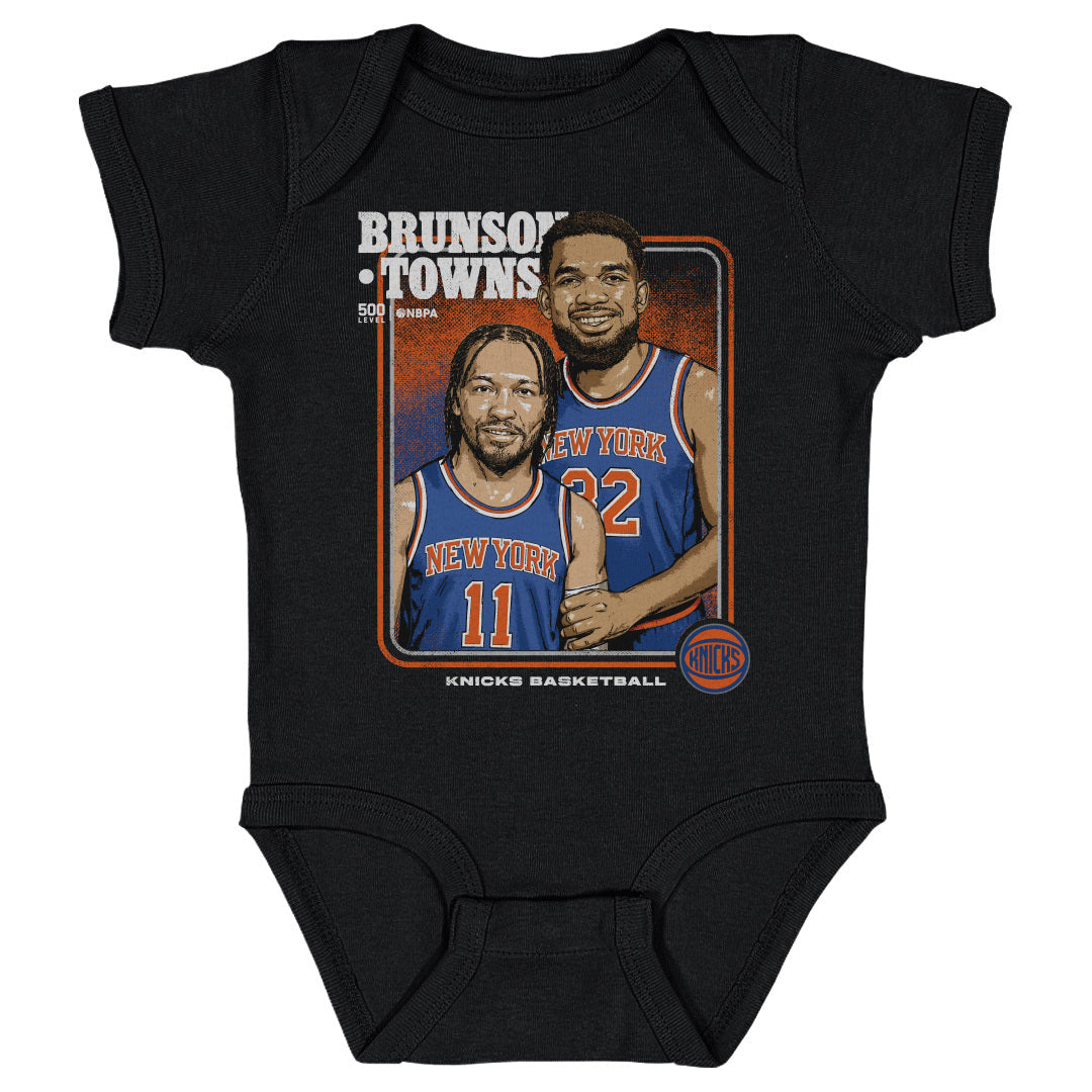 Jalen Brunson & Karl-anthony Towns New York Knicks Step Brothers Wht