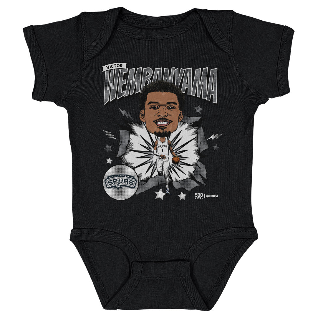 Victor Wembanyama San Antonio Spurs Caricature WHT Men's T-Shirt