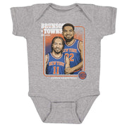 Jalen Brunson & Karl-anthony Towns New York Knicks Step Brothers Wht