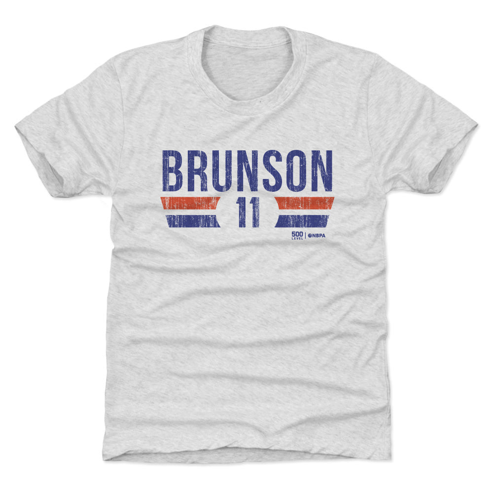 Jalen Brunson New York Knicks Font Kids T-Shirt