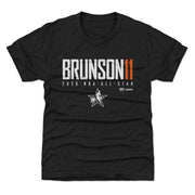Jalen Brunson New York Knicks 2026 NBA All-Star Elite WHT Kids T-Shirt