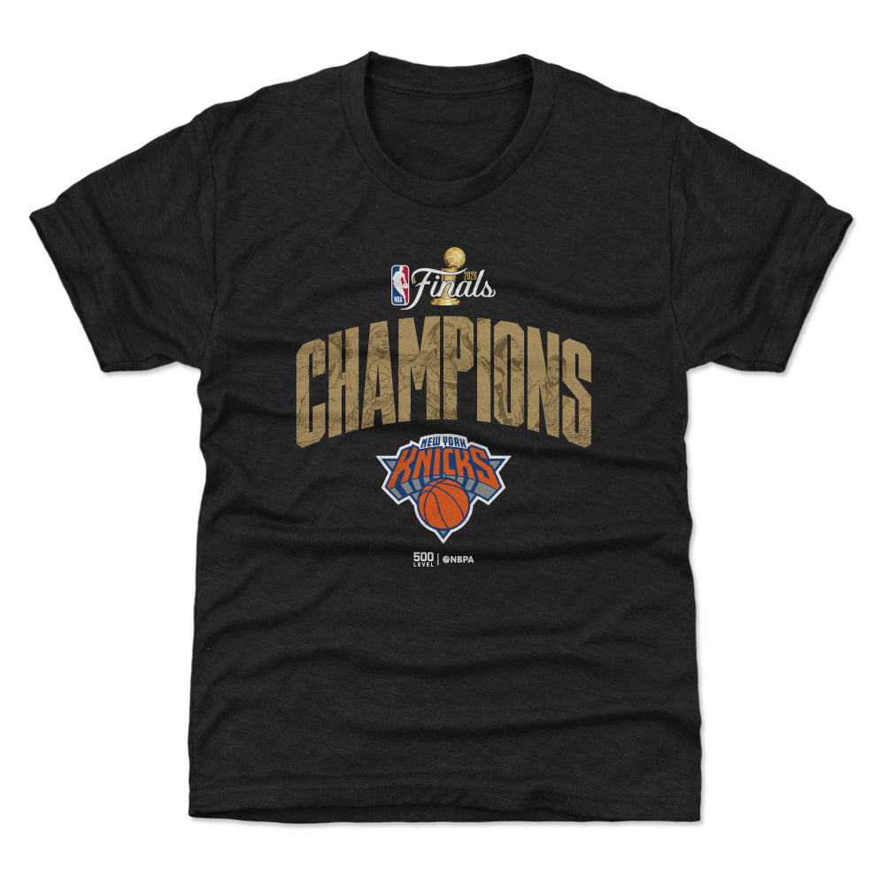 New York Knicks NBA Finals 2026 Champions WHT Kids T-Shirt