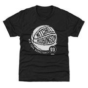 Mitchell Robinson New York Basketball WHT Kids T-Shirt