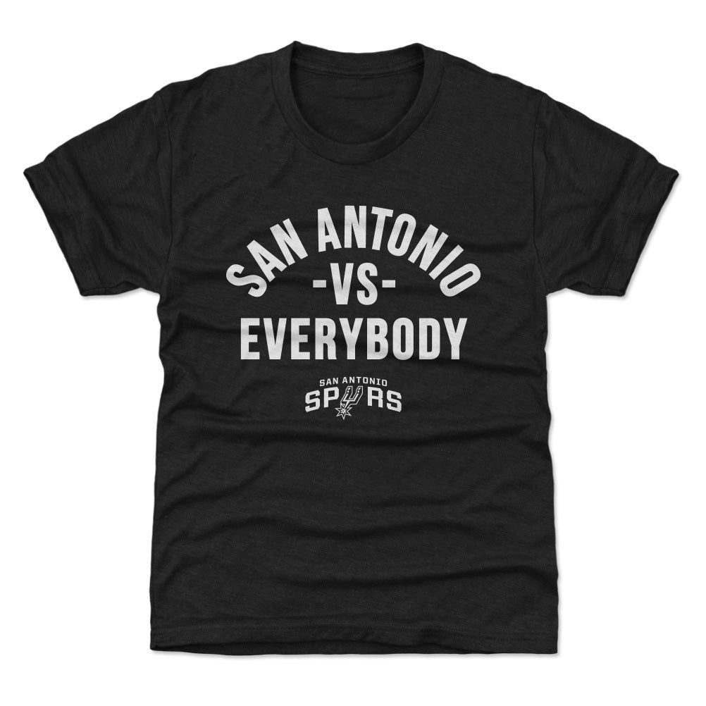 San Antonio Spurs Vs. Everybody Wht Kids T-Shirt