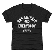 San Antonio Spurs Vs. Everybody Wht Kids T-Shirt