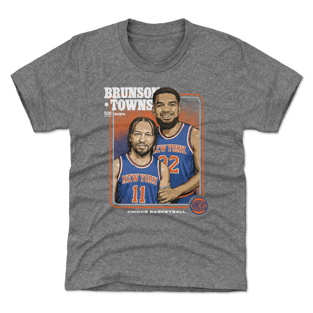 Jalen Brunson & Karl-anthony Towns New York Knicks Step Brothers Wht