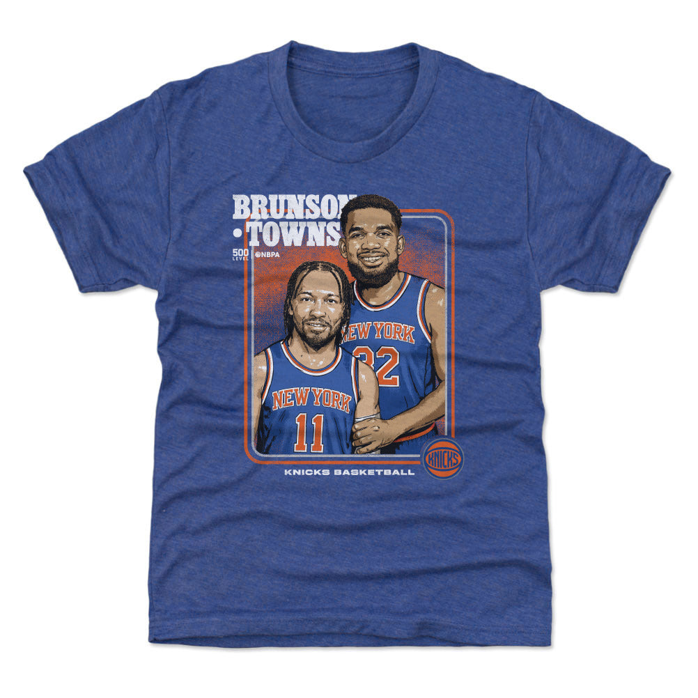 Jalen Brunson & Karl-anthony Towns New York Knicks Step Brothers Wht