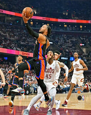 Jalen Brunson in Action New York Knicks 8" x 10" Basketball Photo