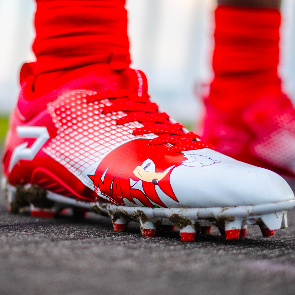 Knuckles the Echidna Football Cleats