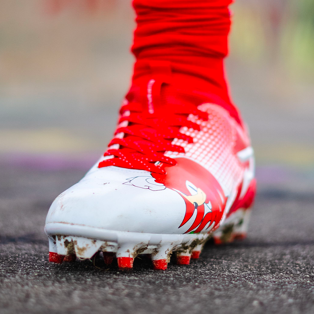 Knuckles the Echidna Football Cleats