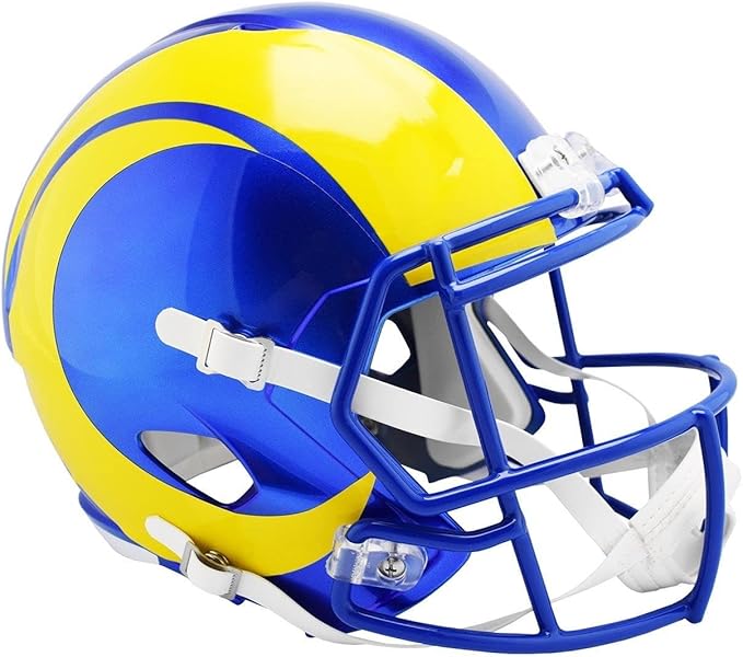 Los Angeles Rams Full Size Replica Speed Helmet