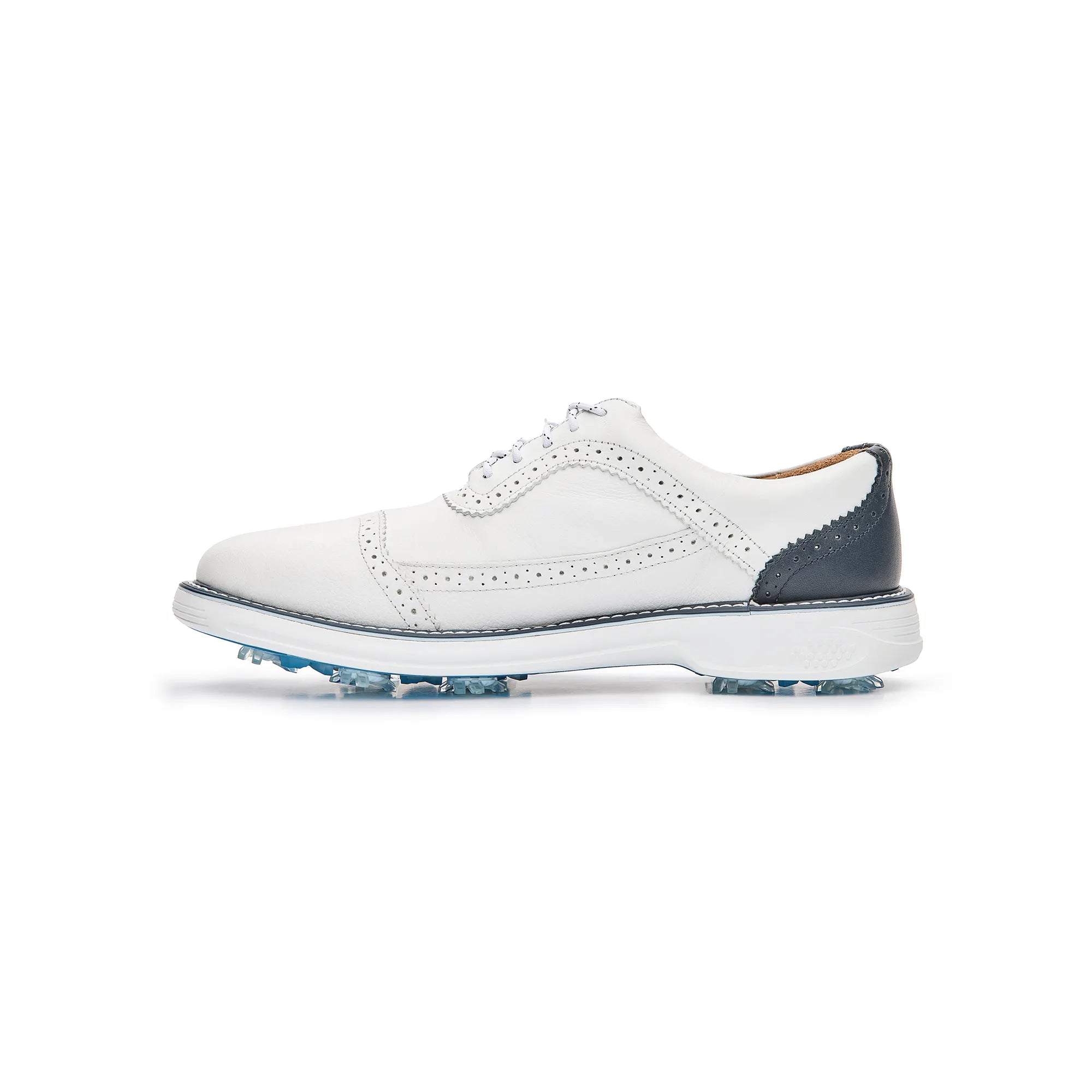 Legacy Hope Pro Spiked White Blue Golf Shoes
