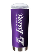 Los Angeles Lakers 18 oz. Roadie Script Travel Tumbler