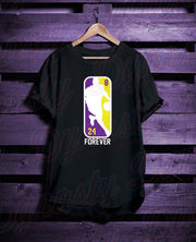 Kobe Bryant 8 & 24 Mamba Forever Logo T-Shirt