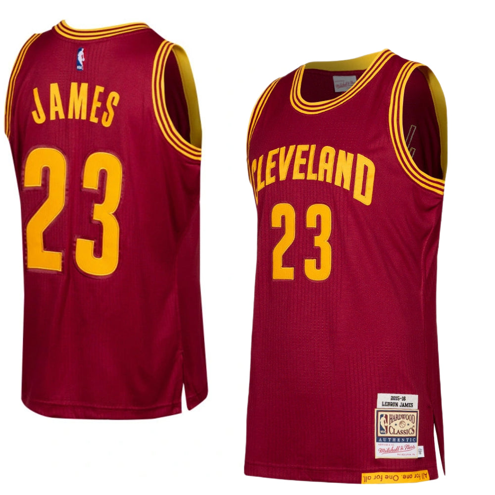 Cleveland Cavaliers NBA 2015 Lebron James Swingman Road Jersey
