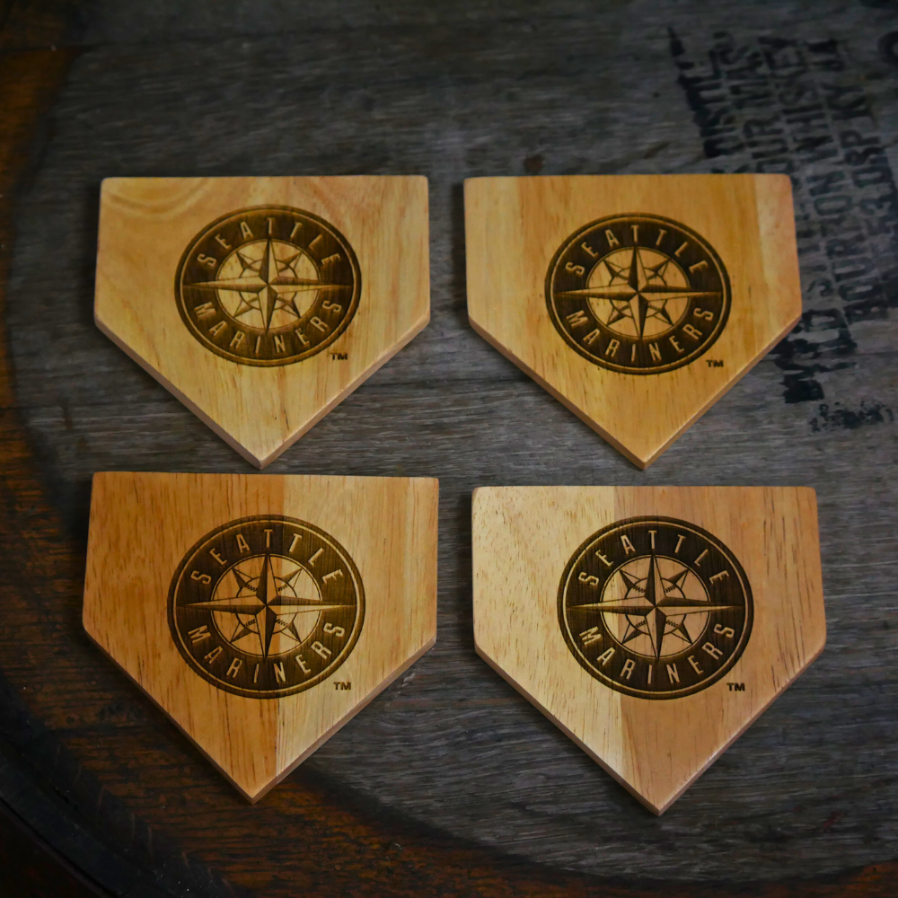 Seattle Mariners Dugout Mug® | Wood Coaster