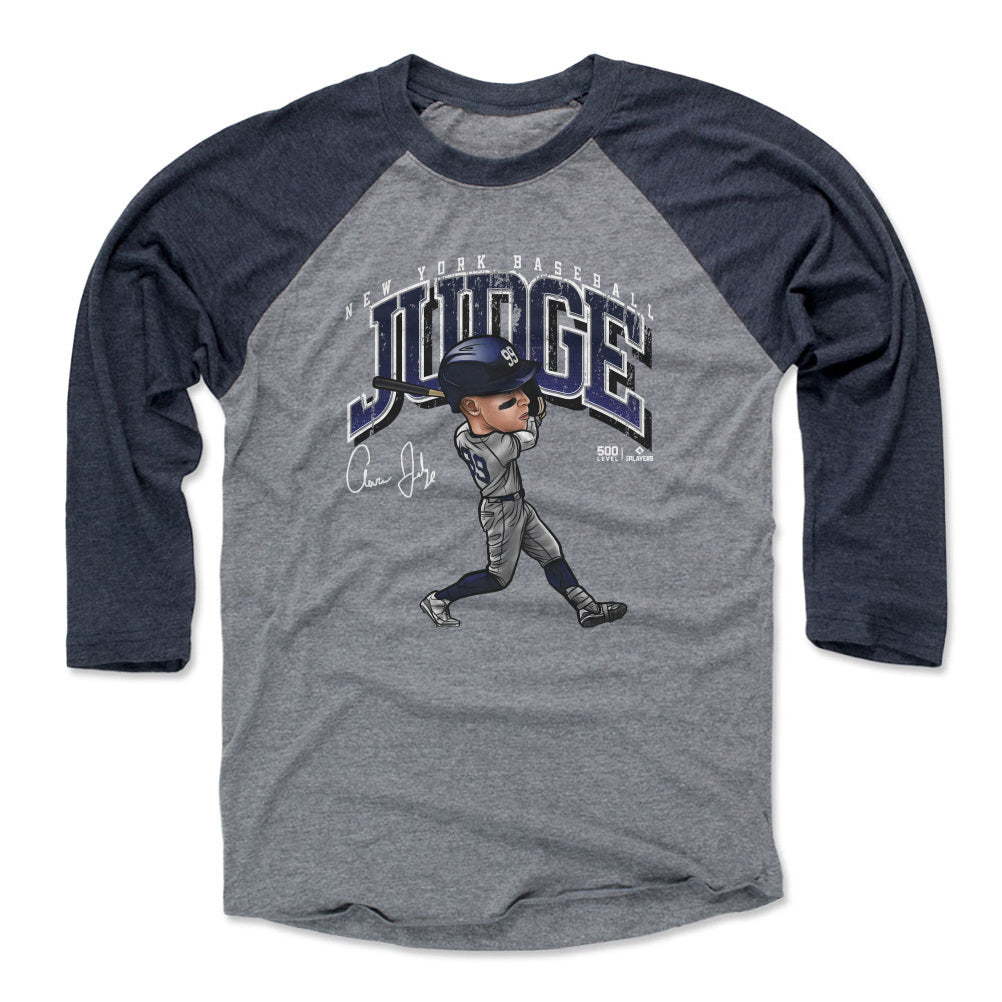 Aaron Judge New York Y Cartoon WHT Men's T-Shirt