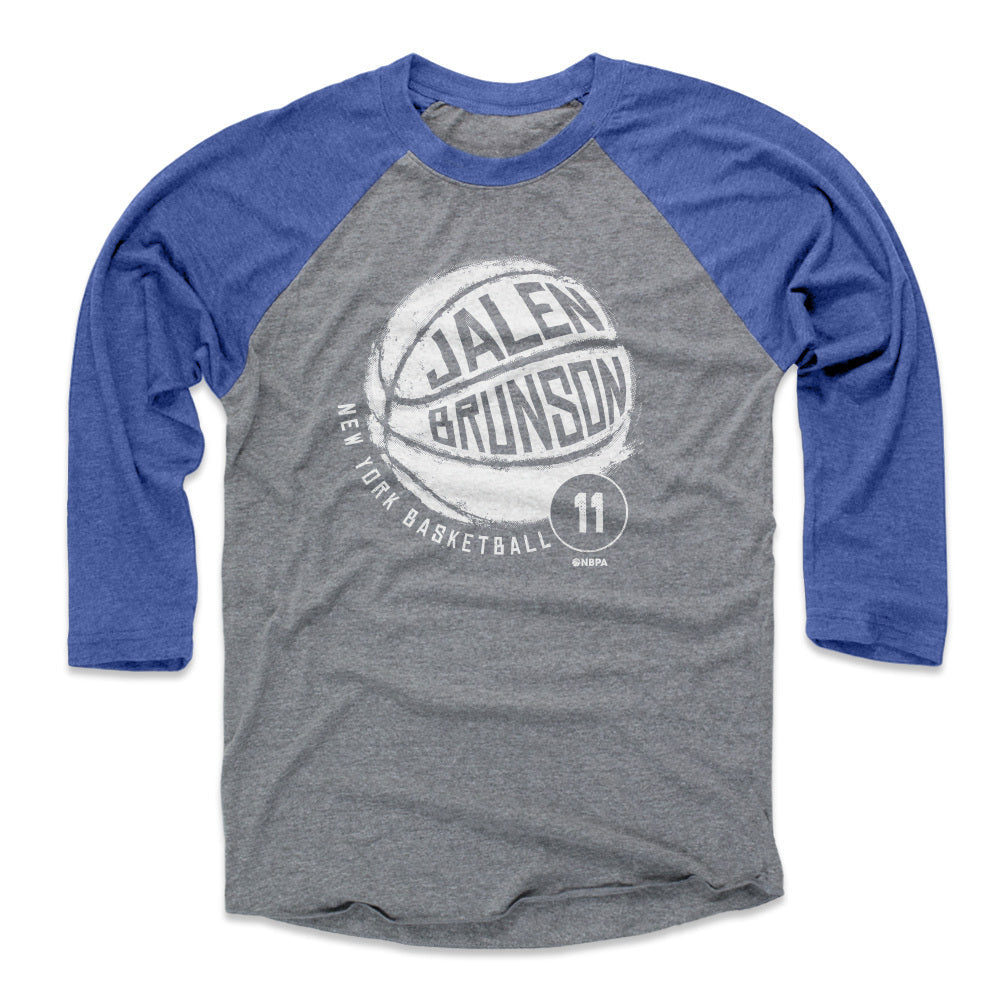 Jalen Brunson New York Basketball 3/4 Sleeve Shirt