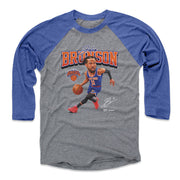 Jalen Brunson New York Knicks Caricature Wht