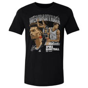 Victor Wembanyama San Antonio Spurs Collage WHT Men's T-Shirt