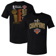 New York Knicks NBA Finals 2026 Champions Roster F&B WHT Men's T-Shirt