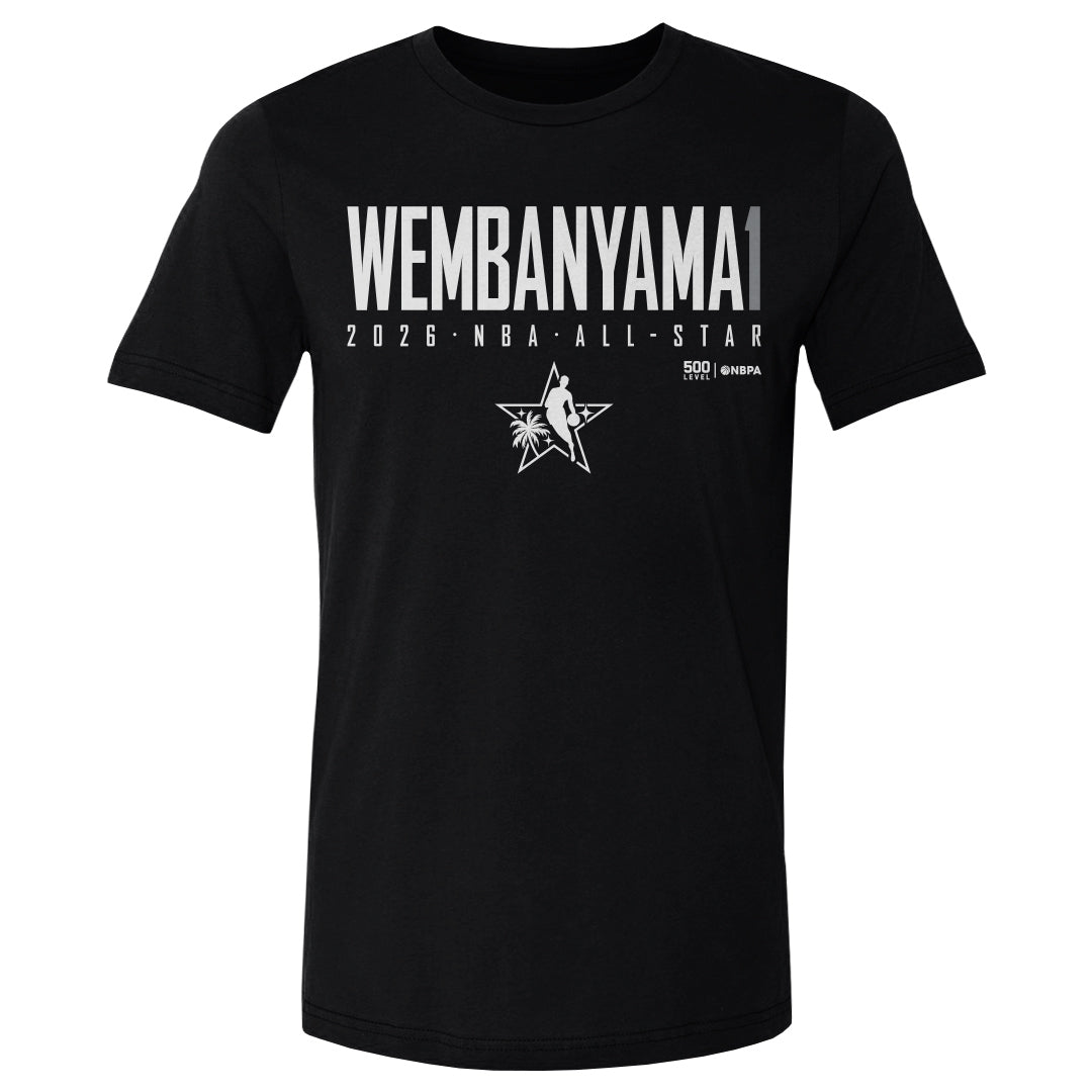Victor Wembanyama San Antonio Spurs 2026 NBA All-Star Elite WHT Men's T-Shirt