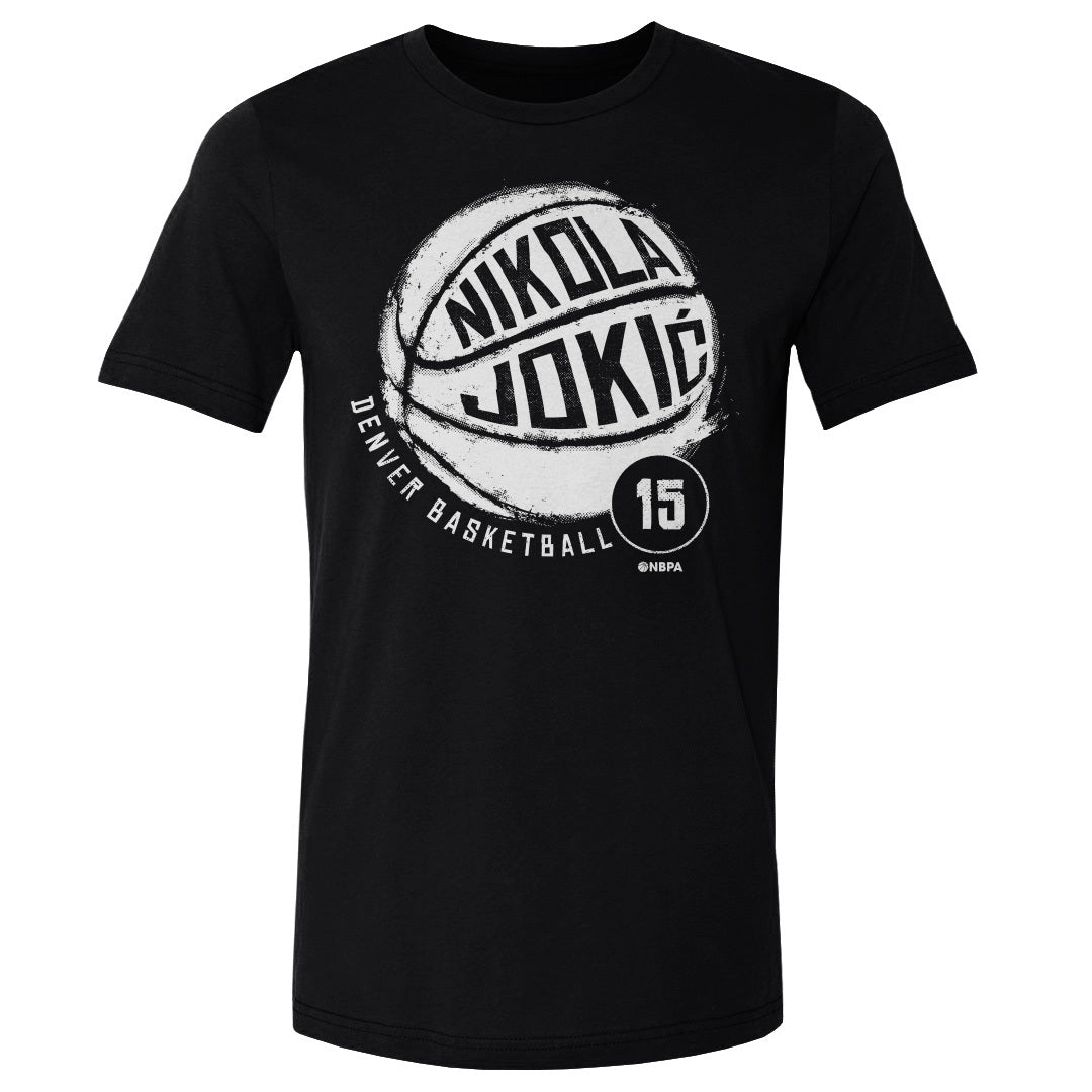 Nikola Jokic Denver Nuggets Basketball WHT T-Shirt