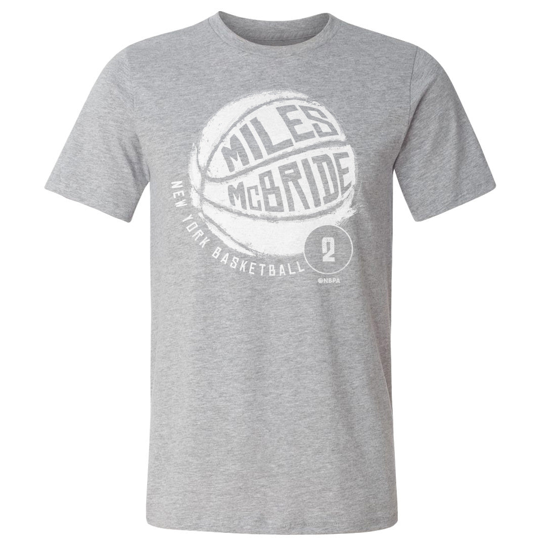 Miles McBride New York Basketball WHT Men's T-Shirt