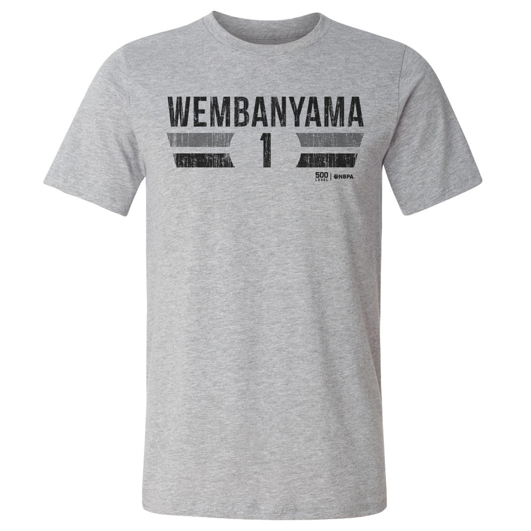 Victor Wembanyama San Antonio Spurs Font Men's T-Shirt