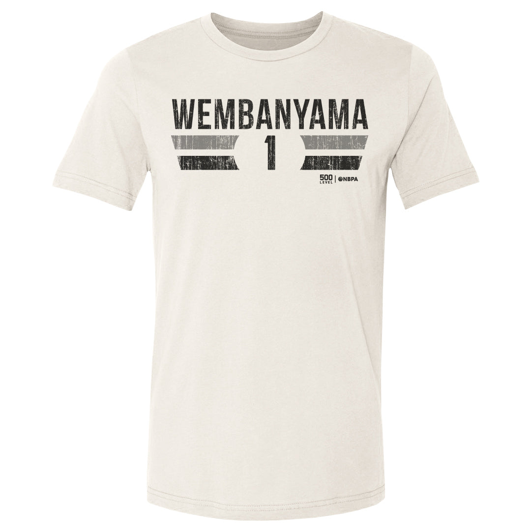 Victor Wembanyama San Antonio Spurs Font Men's T-Shirt