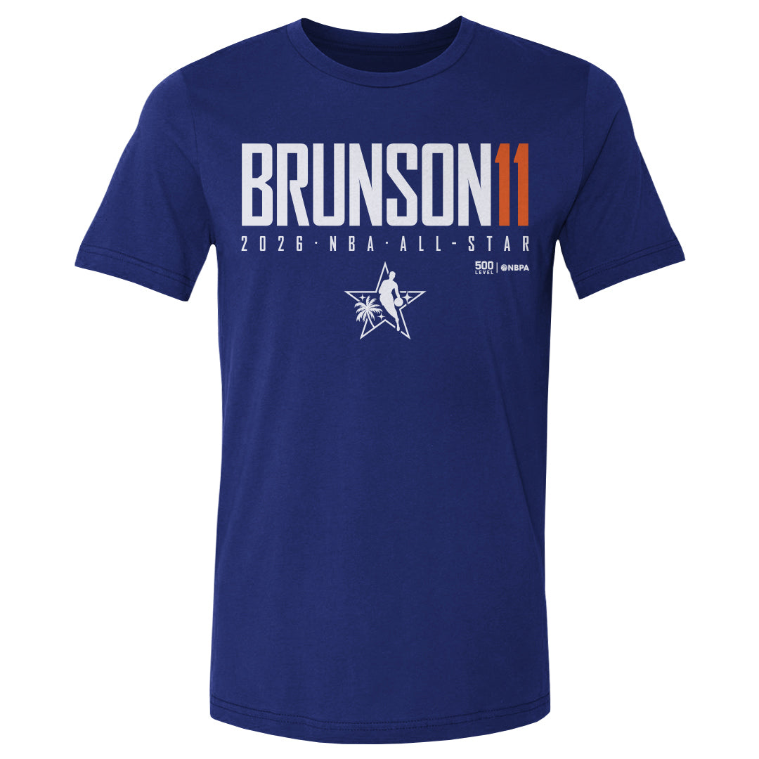Jalen Brunson New York Knicks 2026 NBA All-Star Elite WHT Men's T-Shirt