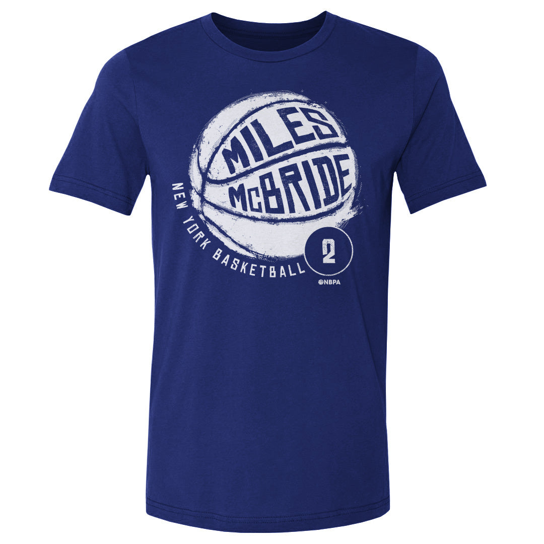 Miles McBride New York Basketball WHT Men's T-Shirt
