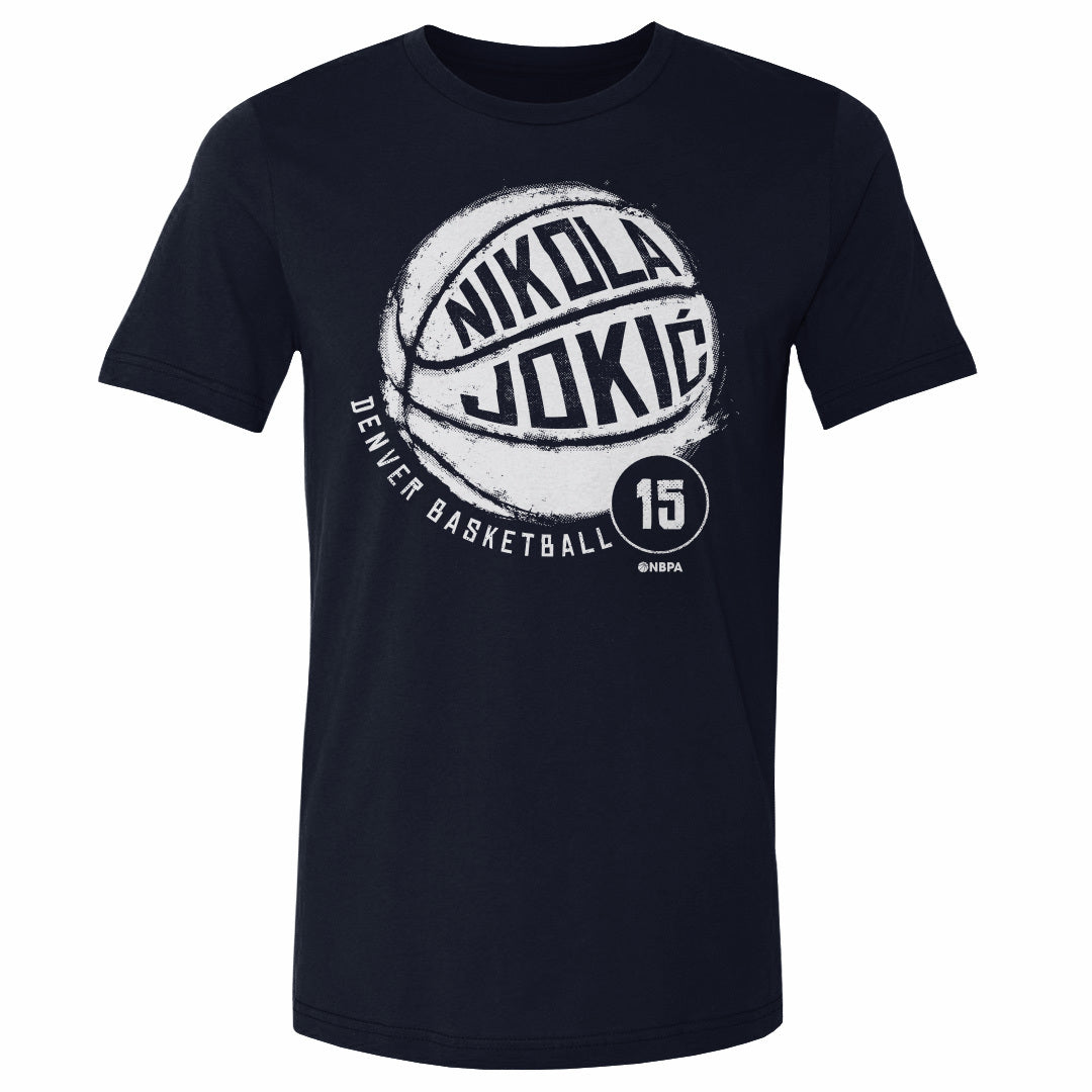 Nikola Jokic Denver Nuggets Basketball WHT T-Shirt