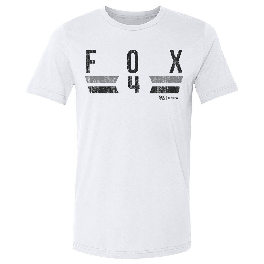 De'Aaron Fox San Antonio Spurs Font Men's T-Shirt