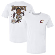 Donovan Mitchell Cleveland Cavaliers Caricature F&B Men's T-Shirt