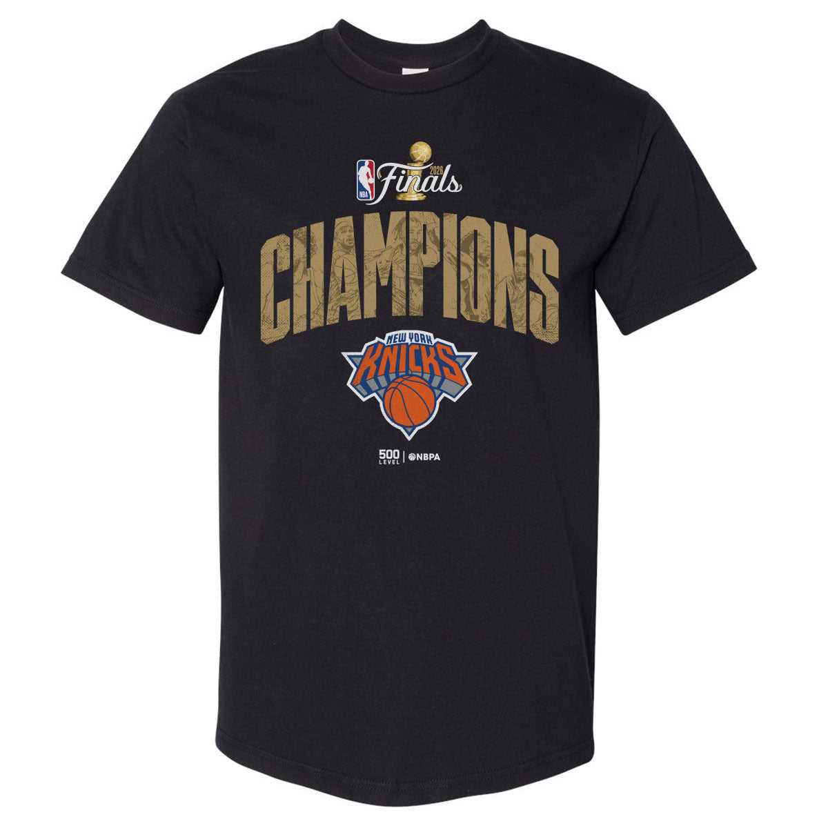 New York Knicks NBA Finals 2026 Champions WHT Men's T-Shirt